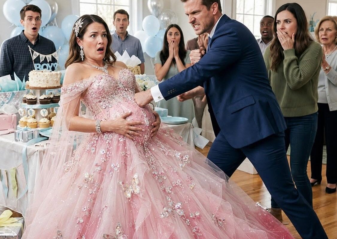 I WAS EIGHT MONTHS PREGNANT WHEN MY HUSBAND BROUGHT HIS MISTRESS TO MY BABY SHOWER… HE DIDN’T KNOW THE FBI WAS COMING FOR HIS FAMILY’S EMPIRE