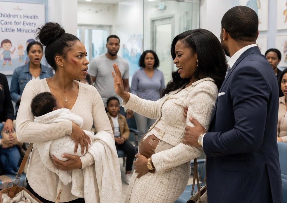 The first time my husband chose another woman over me, I was standing there holding our seven-month-old daughter.