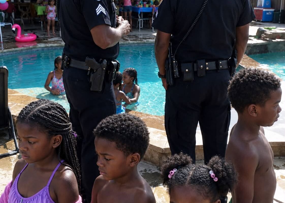 MY NEIGHBOR CALLED THE POLICE ON MY SON’S BIRTHDAY PARTY—THEN THE OFFICER TOOK ONE LOOK AT HIM AND SAID, “REMEMBER ME?”