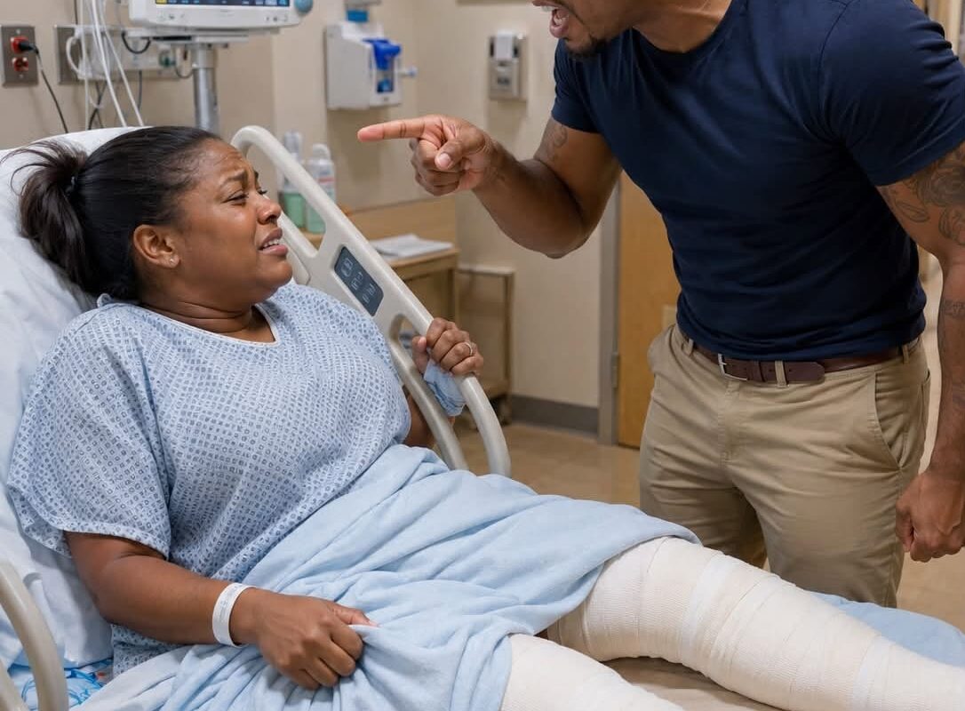 MY HUSBAND TRIED TO DRAG ME OUT OF MY HOSPITAL BED AFTER MY CAR ACCIDENT — THEN THE PERSON WHO WALKED IN CHANGED EVERYTHING