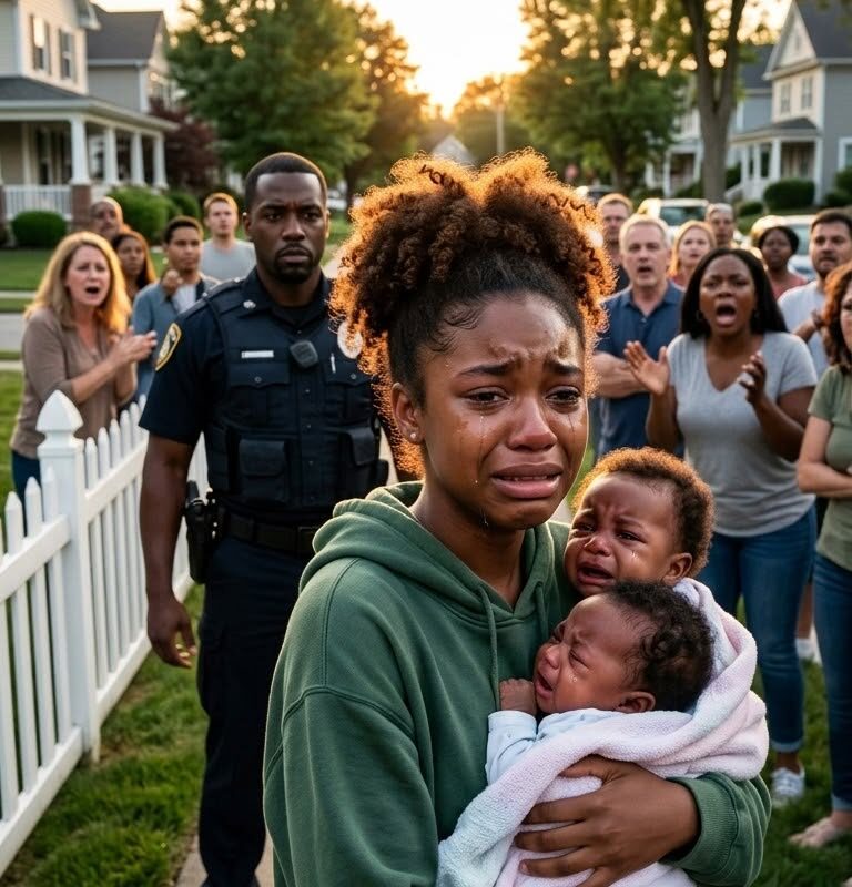 THE 8-YEAR-OLD GIRL WHO WAS THROWN OUT WITH HER TWIN BROTHERS WAS WEARING THE NECKLACE THAT BROKE A BILLIONAIRE’S HEART