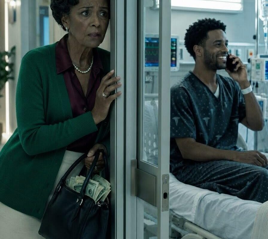 The first thing I heard when I reached my son’s hospital room was not a cry of pain.