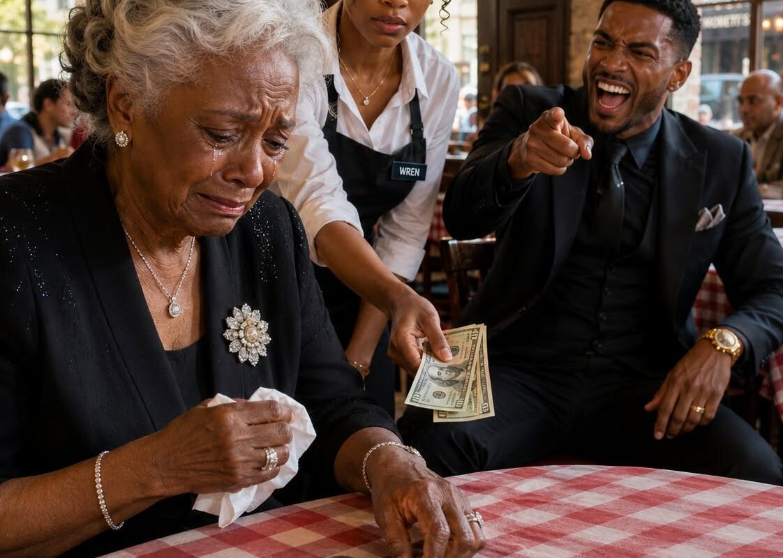 THE WAITRESS DEFENDED THE OLD WOMAN HUMILIATED OVER $3.75 — BUT SHE EXPOSED A SECRET NO ONE EXPECTED