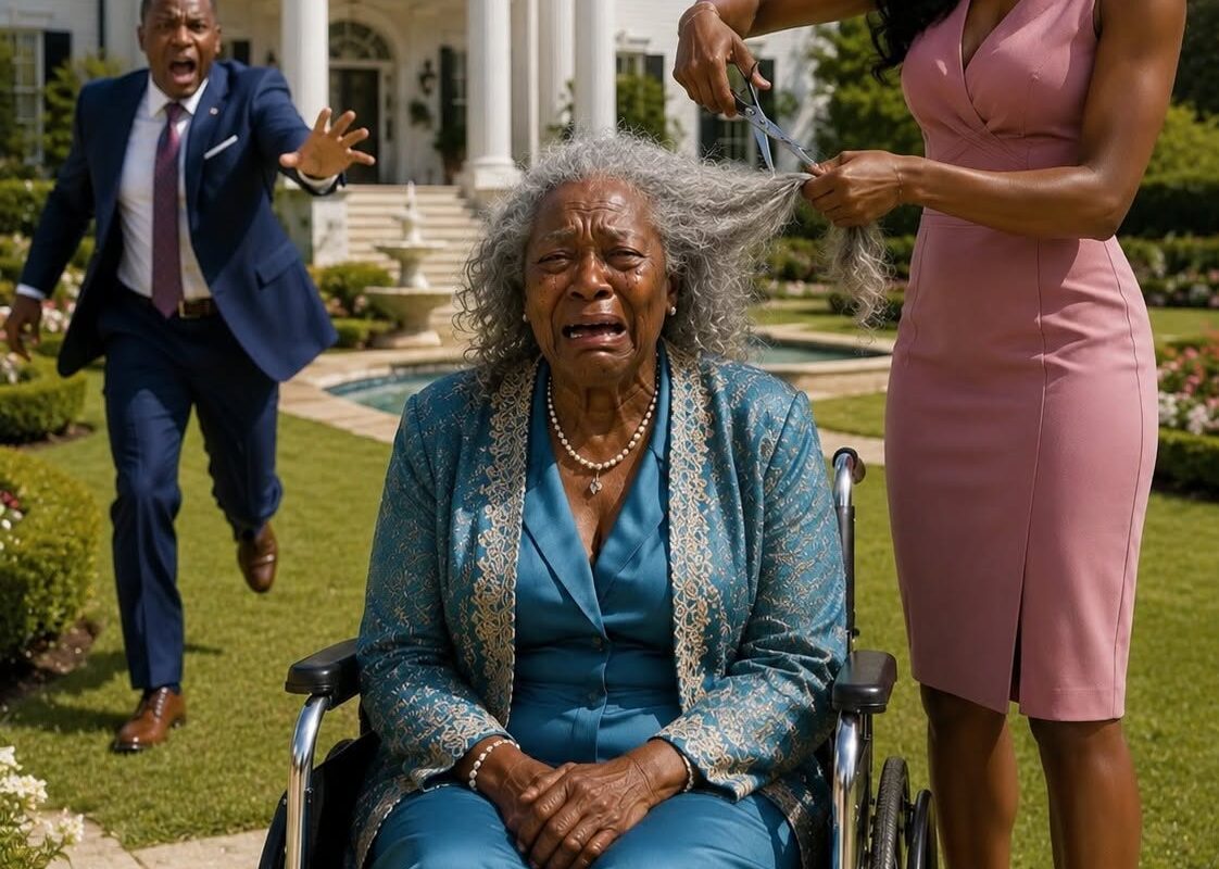 “My Son’s Fiancée Cut Off the Hair I Had Kept for Thirty-Eight Years and Smiled Because She Thought He Would Never Believe Me. She Had No Idea My Son Was Standing Behind Her, Watching Every Second.