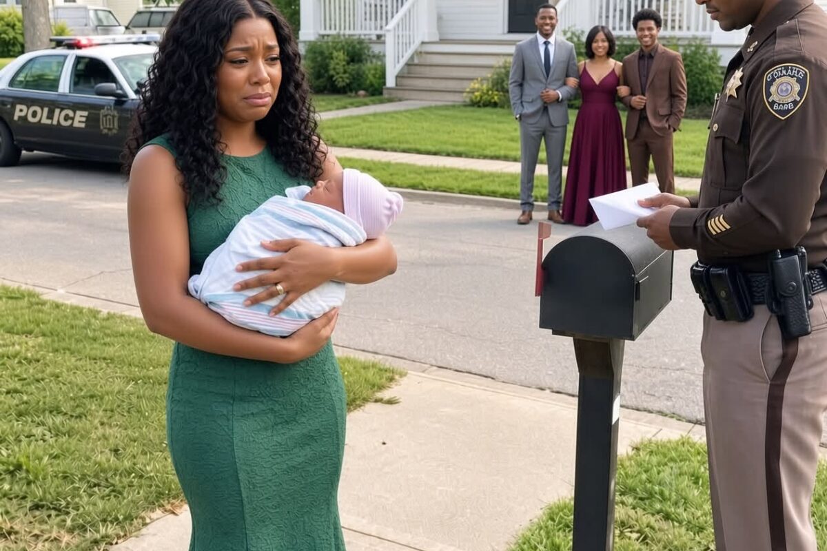 THE BLACK HOUSE AND THE ENVELOPE WITH MY DAUGHTER’S NAME