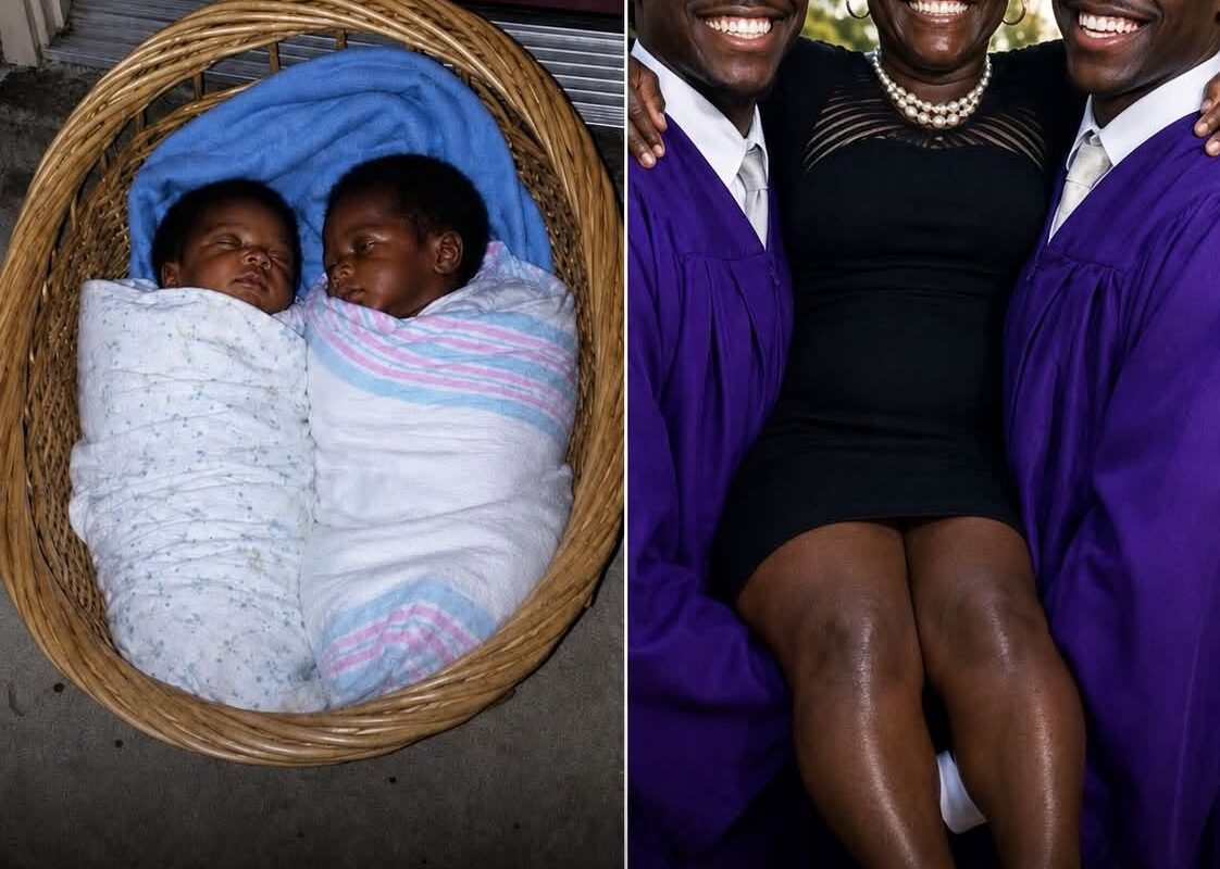 I ADOPTED TWO ABANDONED BABY BOYS AFTER MY HUSBAND LEFT ME… TWENTY YEARS LATER, THEY BROUGHT BACK THE SAME BASKET AND REVEALED THE TRUTH