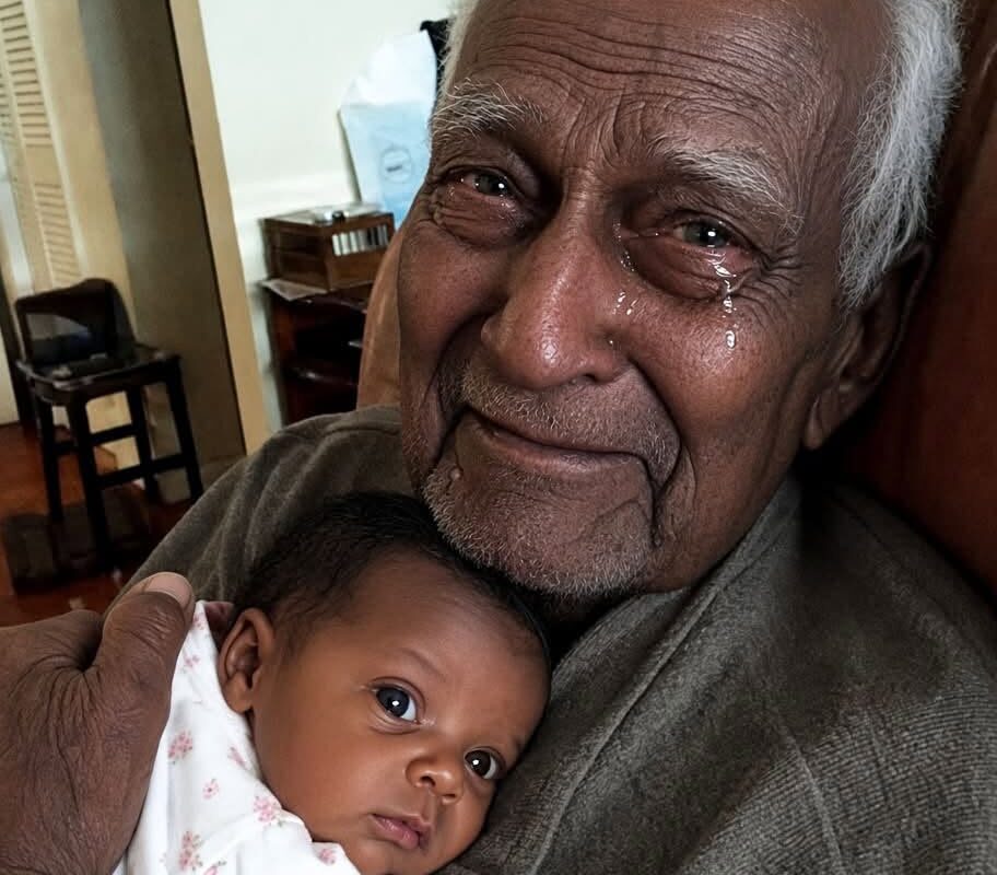 AFTER I BROUGHT MY NEWBORN DAUGHTER TO MEET THE GRANDFATHER WHO RAISED ME, HE SAW HER EYES AND STARTED CRYING: “YOU HAVE NO IDEA WHAT YOU’VE DONE.”