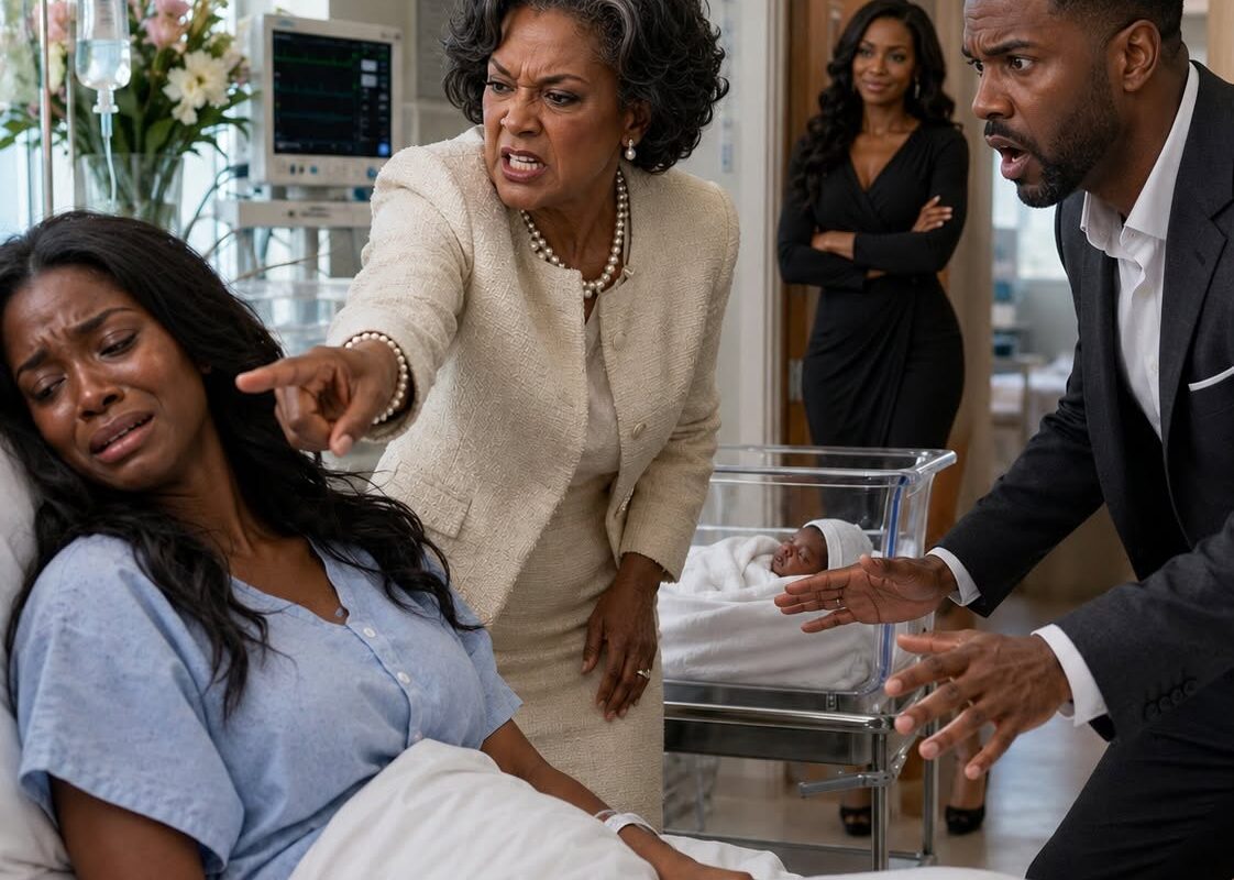 The first thing I heard after giving birth to my daughter was not a celebration.